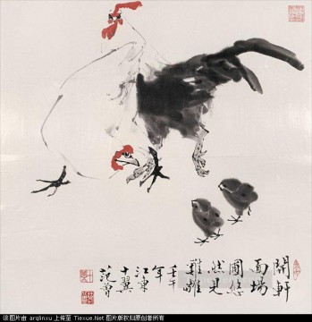 中国 Painting - 方曾鶏 伝統的な中国